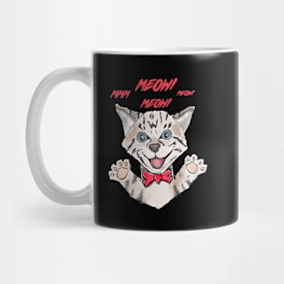 Kitty Cat Meows Mug